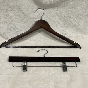 Wooden Clothes Hangers Hotels Coat/Jacket Hanger & Pants/Shorts